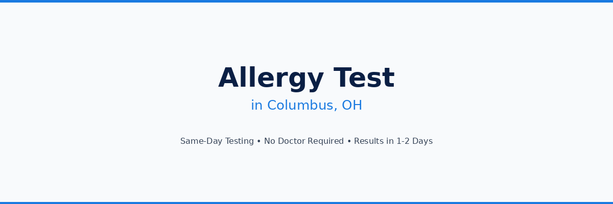 Allergy Testing in Columbus, GA