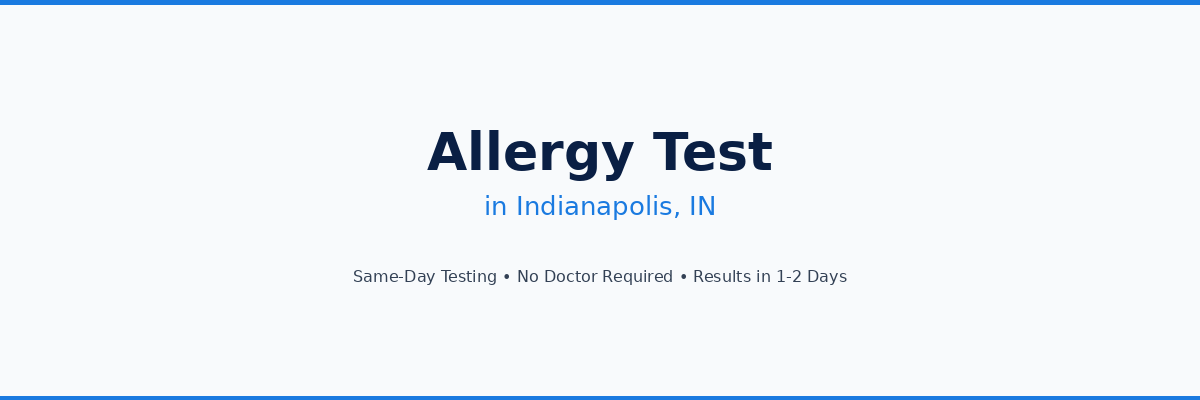 Allergy Testing in Indianapolis, IN